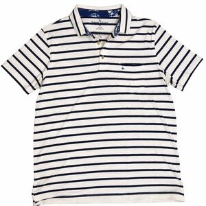 Taylor Vintage Men’s Striped Polo Shirt | Medium | New With Tags